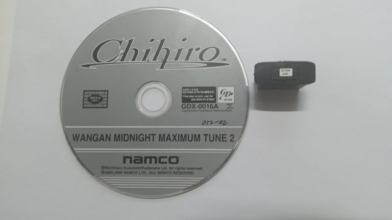 SEGA CHIHIRO WANGAN MIDNIGHT MAXIMUM TUNE 2  DVD EX (GDX--0016A ) w/KEY