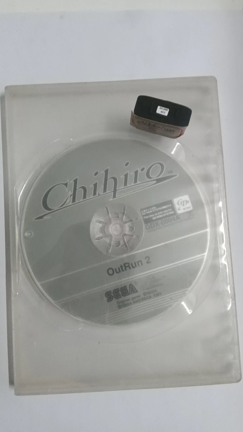 SEGA CHIHIRO outrun 2 DVD-ROM w/KEY (GDX-0004A)