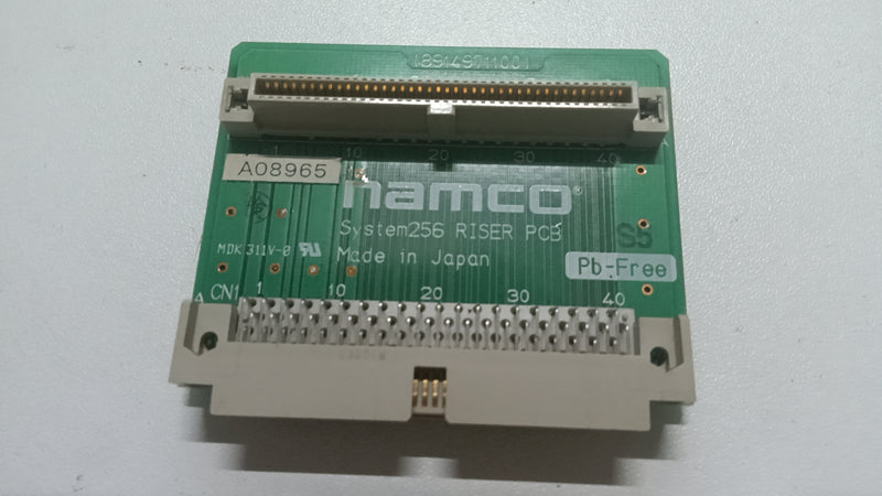 NAMCO SYSTEM 256 RISER PCB FOR TIME CRISIS 4. WORKING