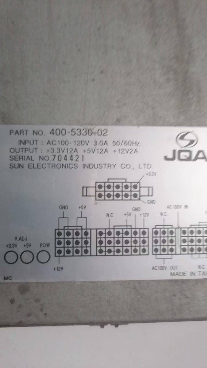 sega power supply for model 2,3 cab 400-5330-02 working