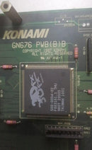 KONAMI NWK-TR SYSTEM GN676 PWB(B)B VIDEO BOARD WORKING