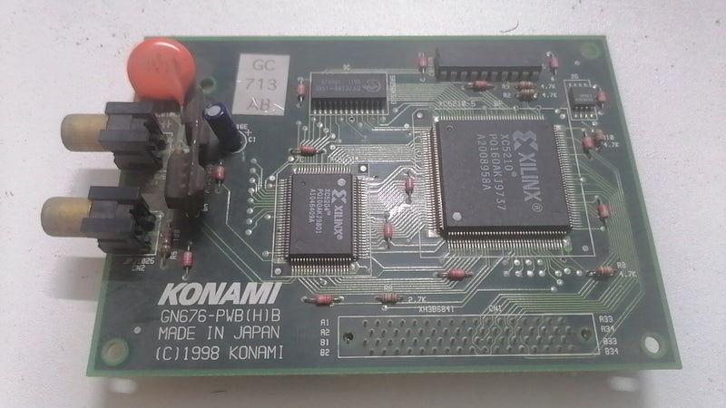 Konami GN676-PWB(H)B Network PCB WORKING