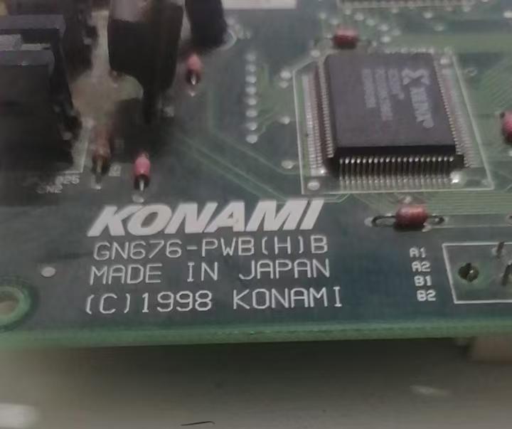 Konami GN676-PWB(H)B Network PCB WORKING