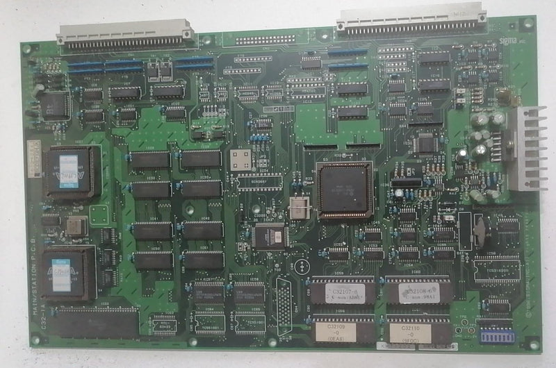 SIGMA  ARCADE BOARD ( MAIN/STATION PCB C32-1A) UNTESTED