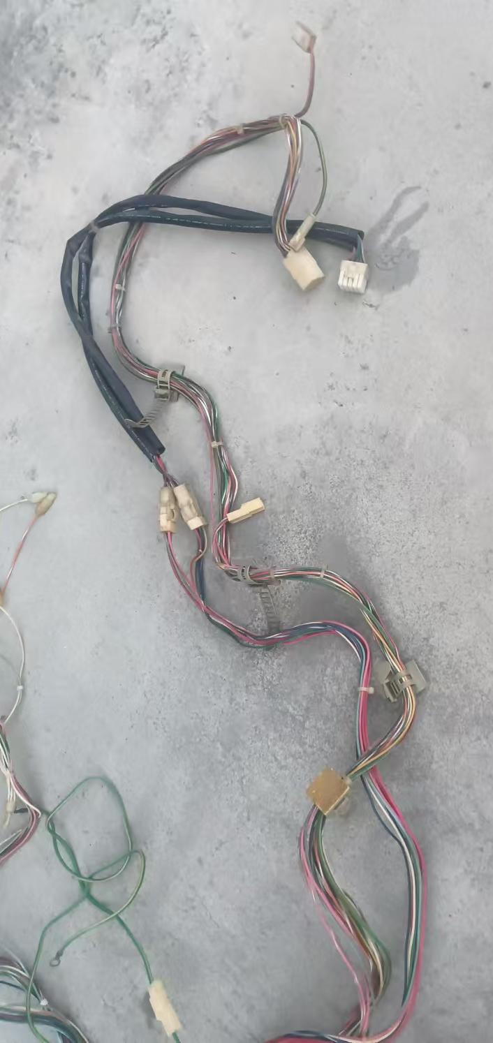 FULL SIZE ORIGINAL USED SEGA BLAST CITY WIRING .FREE SHIPPING