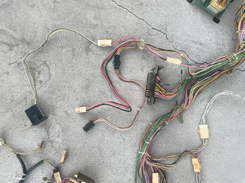 FULL SIZE ORIGINAL USED SEGA BLAST CITY WIRING .FREE SHIPPING