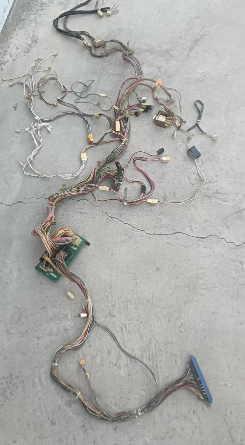 FULL SIZE ORIGINAL USED SEGA BLAST CITY WIRING .FREE SHIPPING