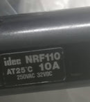used  IDEC Fuse overload protector NRF110 10A working.free shipping