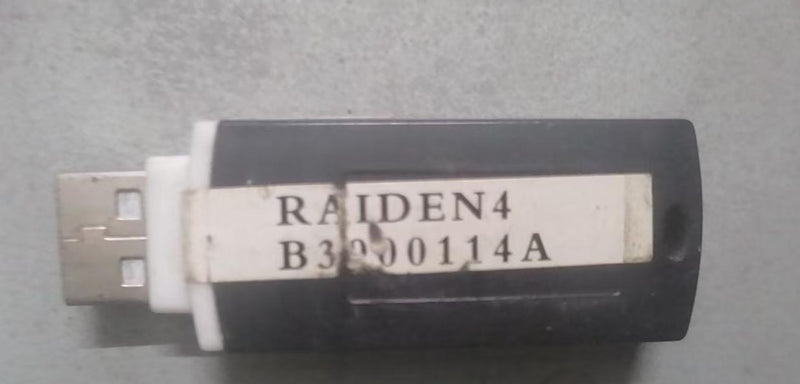 Taito Type X Raiden IV Arcade HDD w/Dongle .WORKING