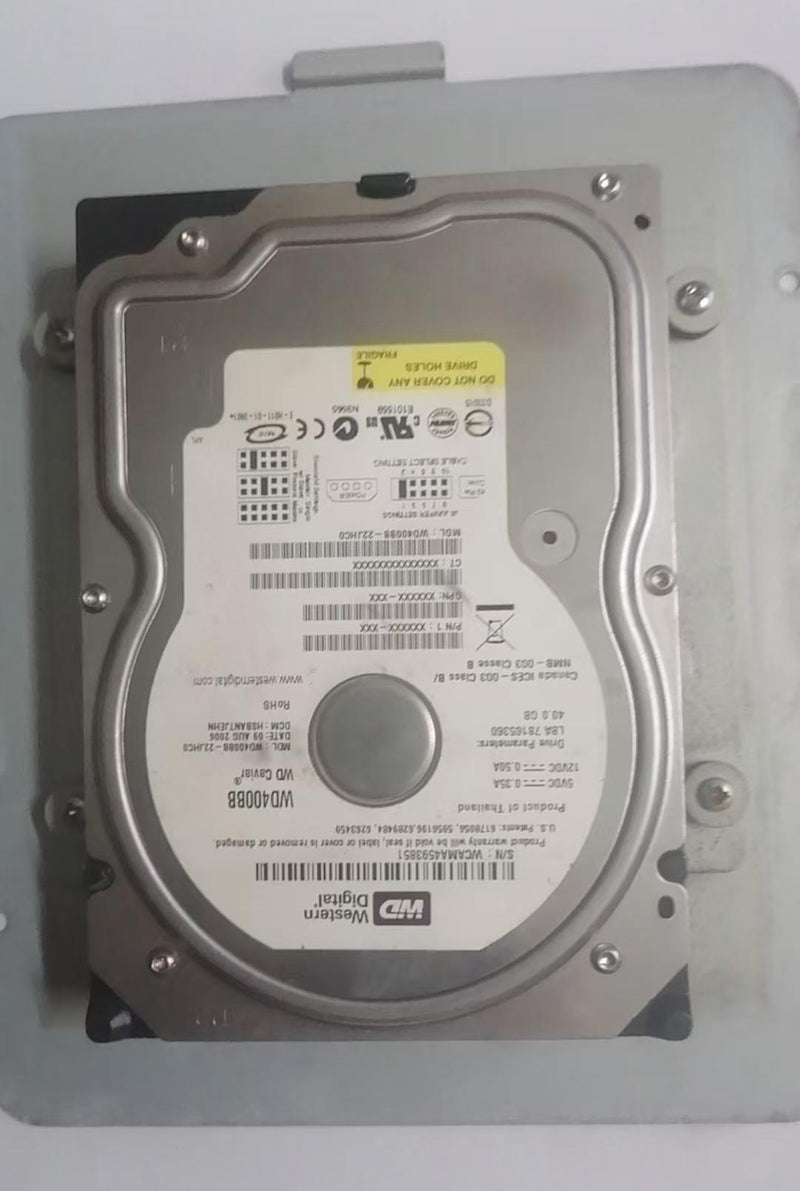 Taito Type X Raiden IV Arcade HDD w/Dongle .WORKING