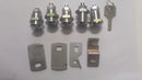 LOT 5 Arcade  LOCKS w/tongs and one key  USE TO SEGA BC/NC/NNC CANDY CABINETS