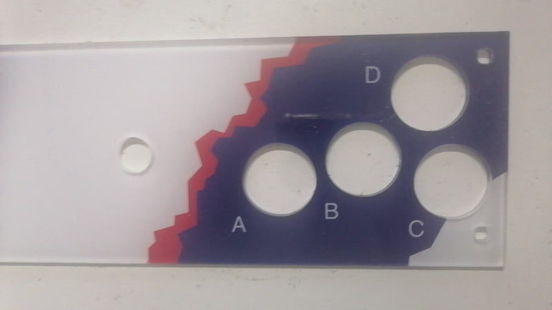 SNK Neo SC19-4 Candy Cabinet control panel acrylic part New Re-manufacturing