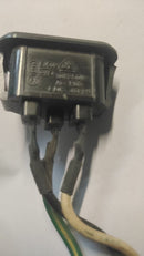 USED SEGA ARCADE EDK 10A Panel Mount IEC Plug