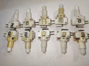 Lot 10 pcs  Cherry micro switch 10A 1/2HP D44 w/LED 12V/  Lampholder with microswitch