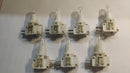 lot of 7  Used  Lampholder DC 6.3V  with CHERRY  microswitch.TESTED WORKING