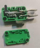 lot of 7  Used  Lampholder DC 6.3V  with green  microswitch.TESTED WORKING