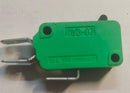 lot of 7  Used  Lampholder DC 6.3V  with green  microswitch.TESTED WORKING