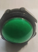 Used Sanwa  Green Illuminated button,DC 6.3V . 60 mm in diameter,  OBSA-60UMQ TESTED WORKING