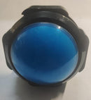 Used Sanwa  Blue Illuminated button,DC 6.3V . 60 mm in diameter,  OBSA-60UMQ TESTED WORKING