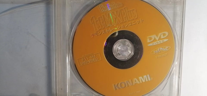 konami dvd -rom ParaParaPara 1stMIX Plus disc only