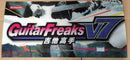 KONAMI Guitar Freaks V7 ARCADE MACHINE MARQUEE