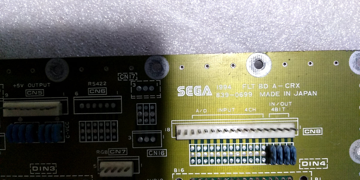トラオページ SEGA MODEL 2 FILTER BOARD 839-0699 TESTED WORKING