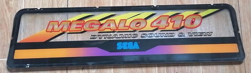 Original   Sega Megalo 410 Top Artwork ,not crack