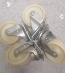 LOT 4  SEGA OUTRUN CABINET CASTERS . GOOD CONDITION