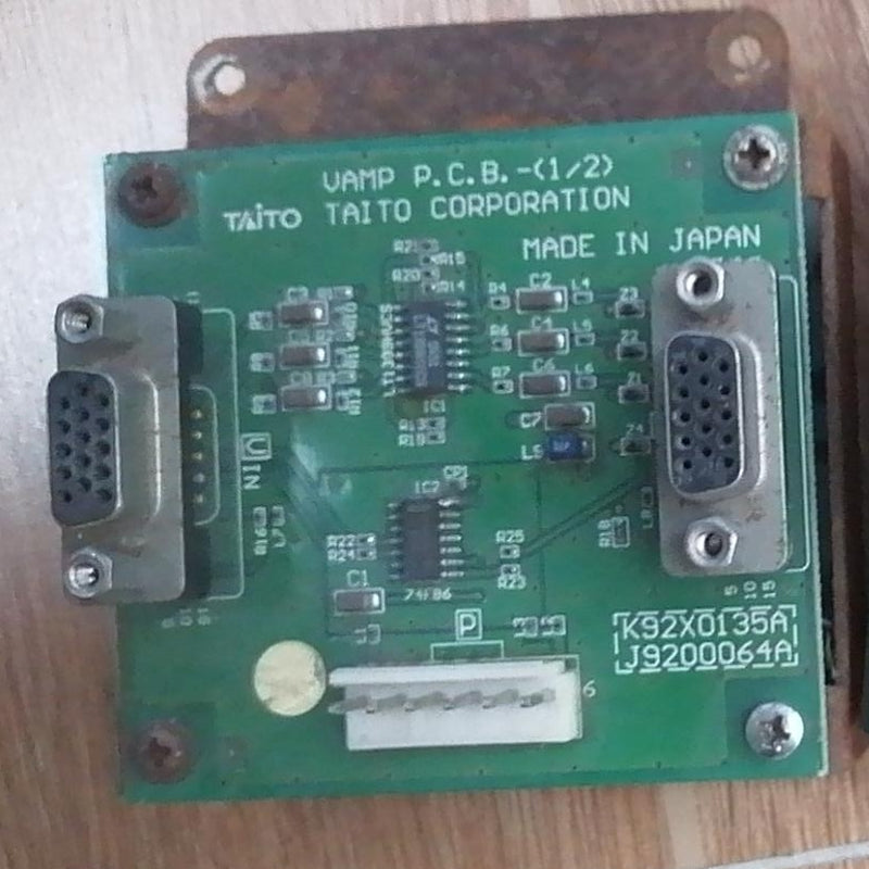 TAITO ARCADE VAMP PCB K92X0135A ( J9200064A) WORKING