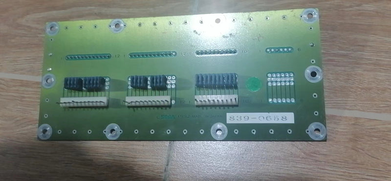 SEGA MODEL  839-0658 FILTER BOARD WORKING