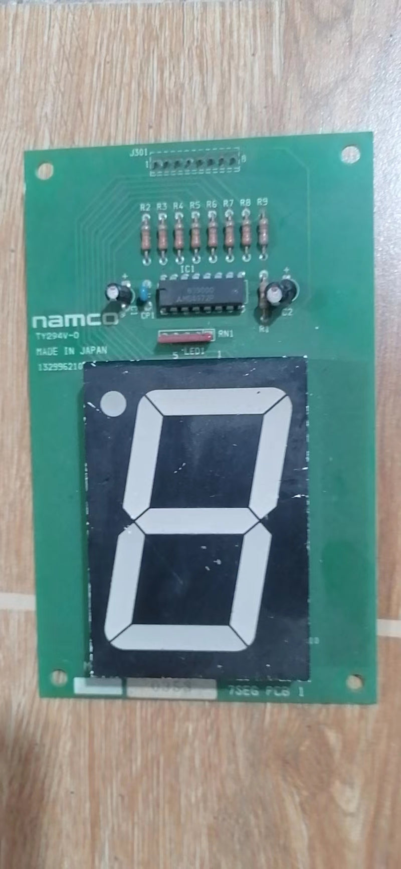 NAMCO SCORE DISPLAY PCB UNTESTED