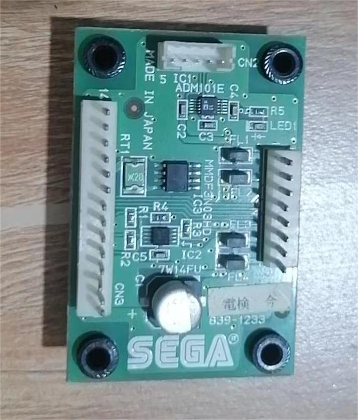 New Never Used Sega 839-1233  Card Reader Board