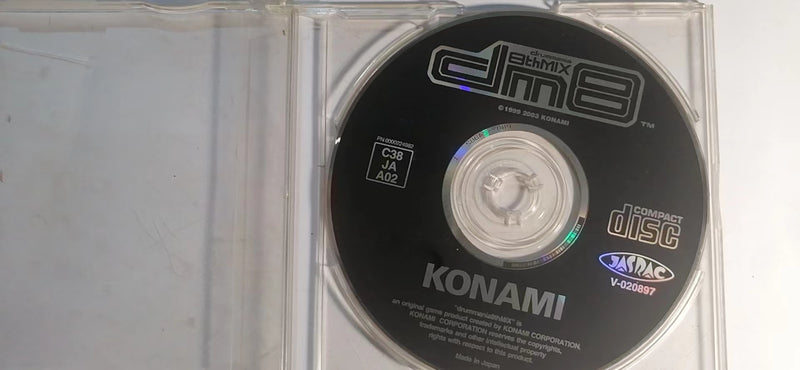 konami cd-rom Drum Mania 8th Mix disc only