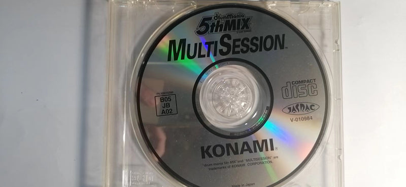 konami cd-rom Drum Mania 5th Mix (Multi Session)  disc only