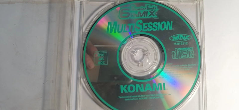 konami cd-rom Percussion Freaks 6th MIX (Multi Session) disc only