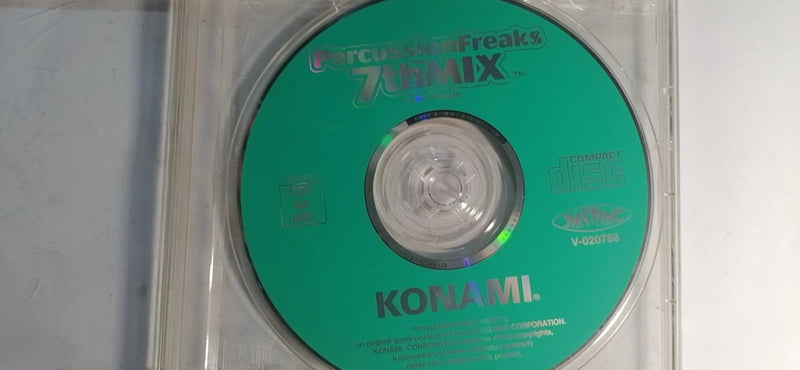 konami cd-rom Percussion Freaks 7th MIX  disc only