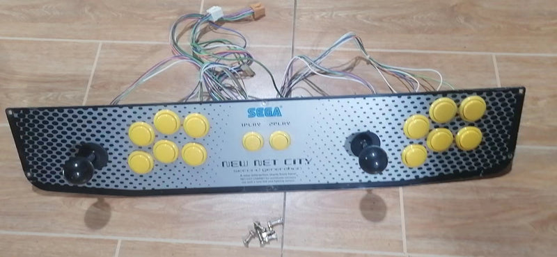 New Set Remanufacture New Net City 2B12B Control Panel w/Wiring Harness,Joysticks And Buttons