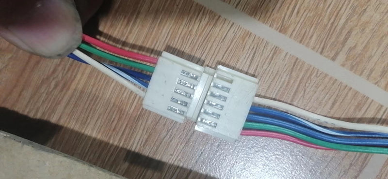 sega standard RGB Signal 5 pin convert  6pin wiring harness