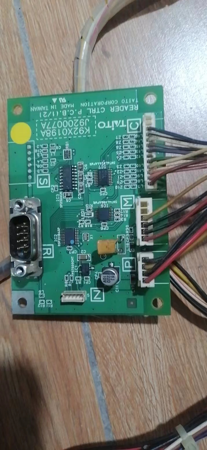 Taito D1GP ARCADE Card Reader with pcb . Tested Working