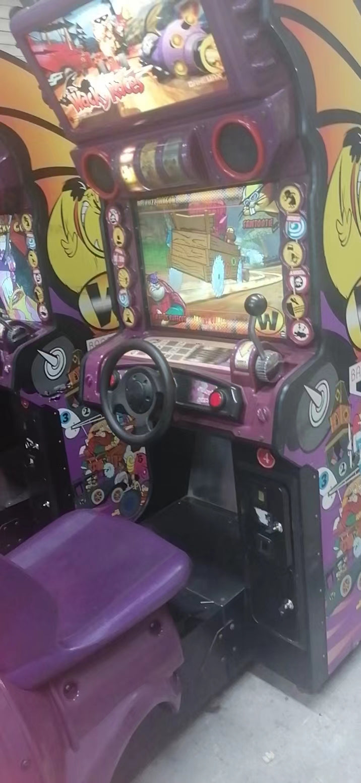 LOT 4 links Banpresto wacky races (taito x2 system) arcade machine