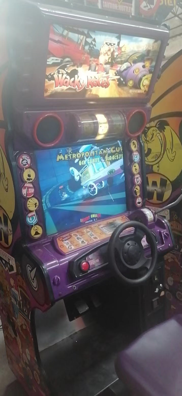 @@@ LOT 4 links NAMCO  wacky races arcade machine great working