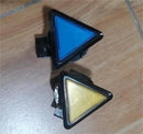 Lot 2 Triangle KONAMI Arcade used buttons .Sanwa make. working