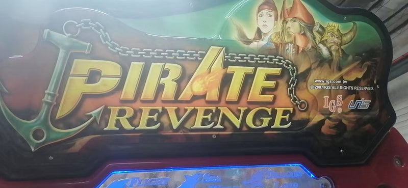 @@@USED IGS Pirate Revenge Arcade cab working