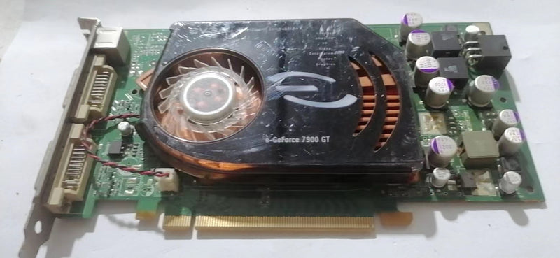 EVGA e-GeForce 7900 GT KO 256MB PCIe Video Graphics Card WORKING