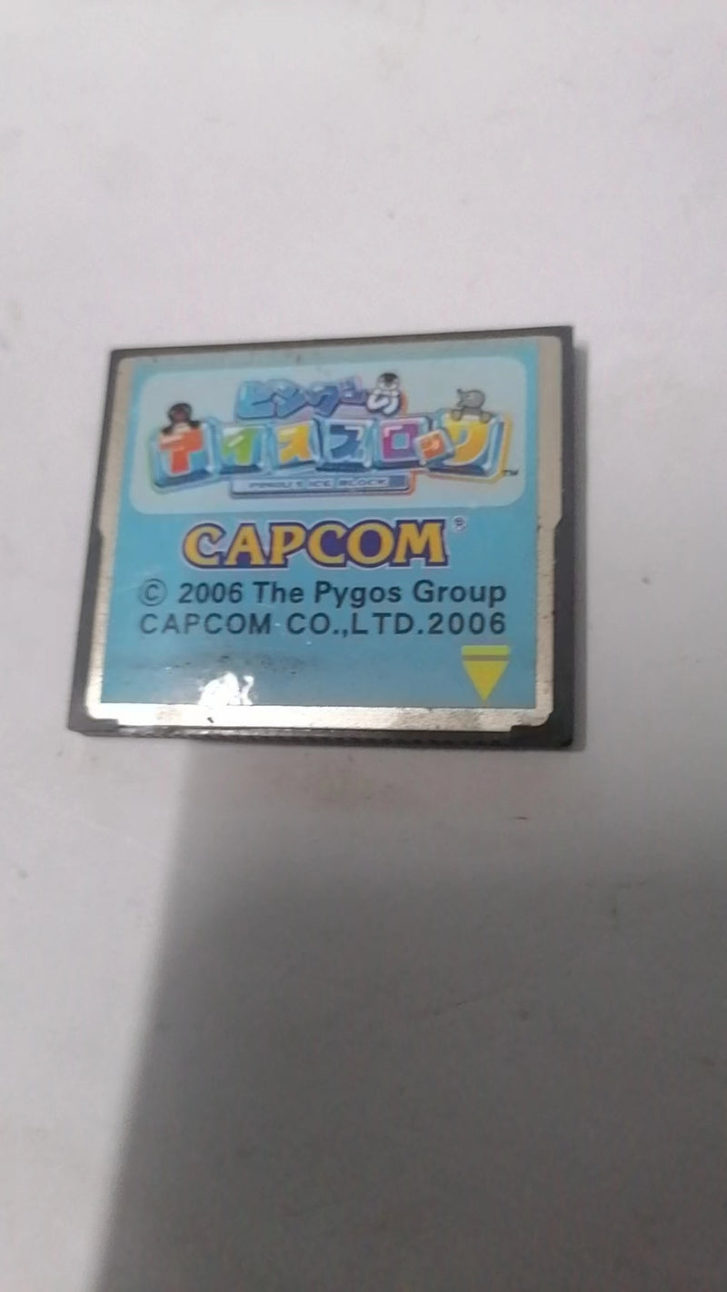 Rare Capcom Medal System Pingu's Ice Block CF card w/AMT-05057 board. working