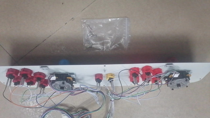 REPRO  blast city 2P control panel w/new wire harness.(new sanwa joystick w/buttons)