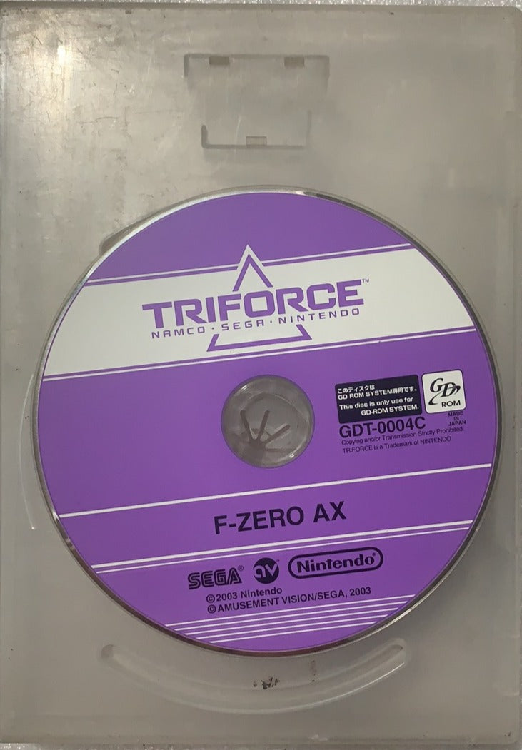 SEGA TRIFORCE  F-Zero AX DVD-ROM (GDT-0004C)  ONLY