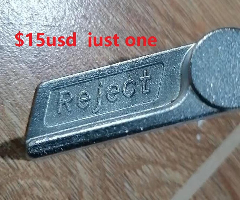Coin Reject Button Original Asahi Seiko Coin door reject button
