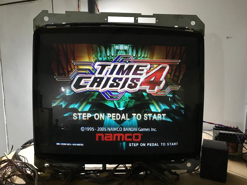 NAMCO TIME CRISIS 4 MOTHER BOARD WORKING,
