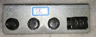 sega aero city test button panel